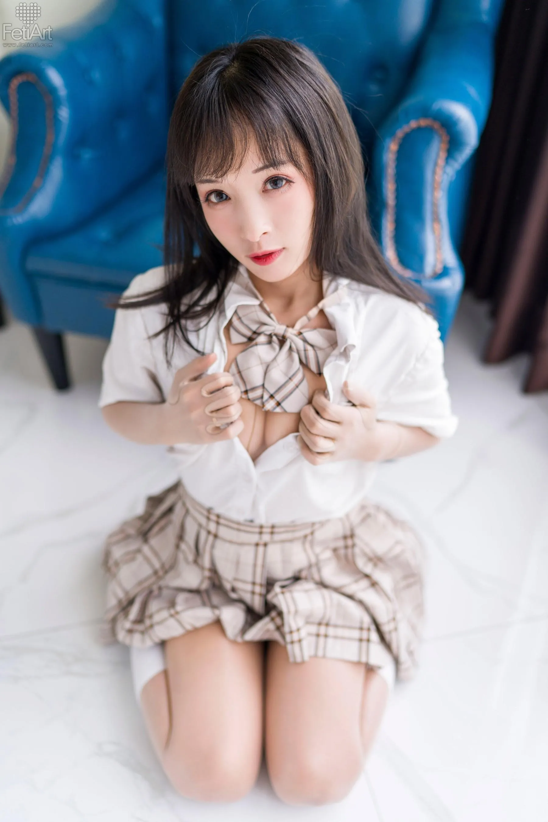 [FetiArt尚物集]NO.063 Lively School Girl [65P]插图5